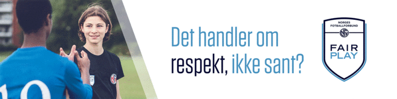 Fair Play banner 100 x 400cm. A
